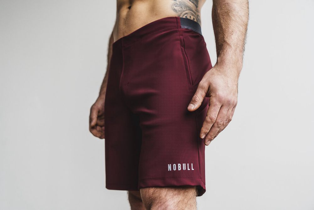 Shorts NOBULL Homme Violette - NOBULL Lightweight 8.5",France (5314-ZWJVS)